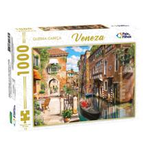 Quebra Cabeça Adulto 1000 Pçs Veneza Itália Puzzle Pais E Filhos