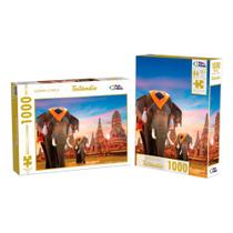 Quebra Cabeça Adulto Infantil 1000 Peças Paisagens Puzzle