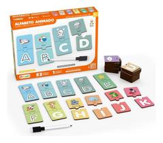 Quebra Cabeça Alfabeto Animado 52 Peças Junges - 375