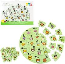 Quebra Cabeça Alfabeto Caracol - 6075 BABEBI