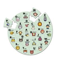 Quebra-cabeça Alfabeto Caracol - BABEBI Quebra-cabeça Alfabeto Caracol - BABEBI