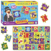 Quebra Cabeça Alfabita Mundo do Bita Jogo Alfabeto Educativo