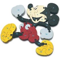 Quebra Cabeça Alfanumérico Mickey - Toy Mix
