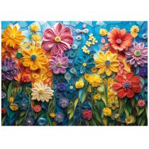 Quebra-cabeça ALL4JIG Flowers 1000 peças para adultos/crianças