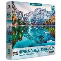 Quebra Cabeça Alpes Italianos 500 Peças Toyster Quebra Cabeça Alpes Italianos 500 Peças Toyster