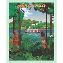 Quebra Cabeça Amazônia 98 X 78cm - 1014 Peças Quebra Cabeça Amazônia 98 X 78cm - 1014 Peças