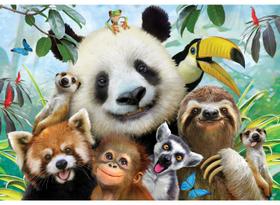 Quebra-cabeça Anatolian Zoo Selfie 500 peças 48x33cm Quebra-cabeça Anatolian Zoo Selfie 500 peças 48x33cm