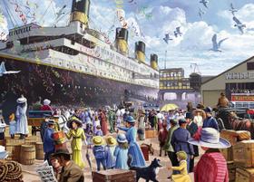 Quebra-Cabeça Anguis R.M.S. Titanic 1000 Peças - Para Adultos