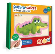 Quebra Cabeça Animais Da Selva Toyster Quebra Cabeça Animais Da Selva Toyster