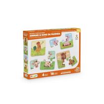 Quebra Cabeça Animais & Sons da Fazenda Quebra Cabeça Animais & Sons da Fazenda
