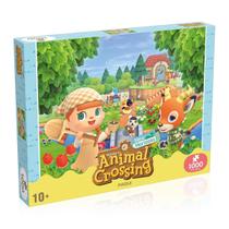 Quebra-cabeça Animal Crossing de 1000 Peças da Winning Moves