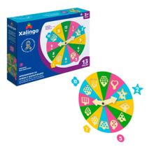 Quebra-Cabeça Aprendendo as Horas e Quantidades II 13 Peças para Crianças +3 Anos Xalingo - 17632
