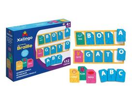 Quebra Cabeça Aprendendo Braille 96 Pçs Educativo Inclusivo