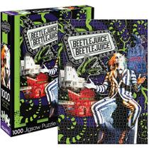 Quebra-cabeça Aquarius Beetlejuice Collage 1000 peças