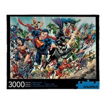 Quebra-Cabeça Aquarius DC Comics 3000 Peças - Sem Brilho Quebra-Cabeça Aquarius DC Comics 3000 Peças - Sem Brilho