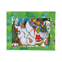 Quebra-cabeça AQUARIUS Grinch 500 peças Glare Free 36x48cm