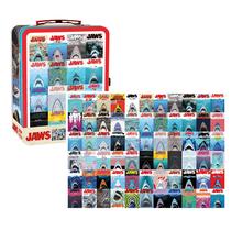 Quebra-cabeça AQUARIUS Jaws 50th Anniversary 500 peças com caixa de diversão