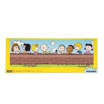 Quebra-cabeça AQUARIUS Peanuts 1000 peças, fino, 30x91 cm, oficialmente