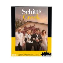 Quebra-cabeça AQUARIUS Schitt's Creek Cast 500 peças Quebra-cabeça AQUARIUS Schitt's Creek Cast 500 peças