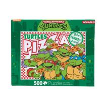 Quebra-cabeça AQUARIUS Teenage Mutant Ninja Turtles Pizza 500 unidades Quebra-cabeça AQUARIUS Teenage Mutant Ninja Turtles Pizza 500 unidades