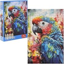 Quebra Cabeça Arara 1000 Peças Puzzle Premium Textura Sedosa - Castela