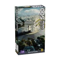 Quebra Cabeça Arco Do Triunfo 500 Peças Grow 04552 Quebra Cabeça Arco Do Triunfo 500 Peças Grow 04552