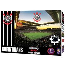 Quebra Cabeça Arena Corinthians Estadio Timão Futebol 500 Pç