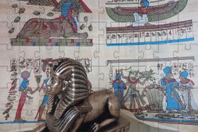 Quebra-Cabeça Artefatos Esfinge Egito Antigo de 300 peças