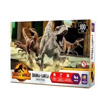 Quebra-Cabeça Atrociraptors 100 Peças Jurassic World Mimo Toys - 2081 Quebra-Cabeça Atrociraptors 100 Peças Jurassic World Mimo Toys - 2081