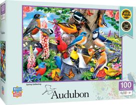 Quebra-Cabeça Audubon Spring Gathering - 100 Peças