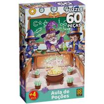 Quebra cabeca aula de pocoes 60 pecas grow Quebra cabeca aula de pocoes 60 pecas grow