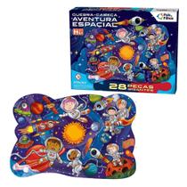 Quebra-Cabeça Aventura Espacial 28 Peças Pais E Filhos 10796 Quebra-Cabeça Aventura Espacial 28 Peças Pais E Filhos 10796