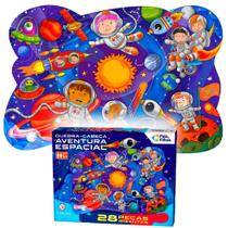 Quebra Cabeça Aventura Espacial 28pc Grande Crianças Espaço - Pais e filhos Quebra Cabeça Aventura Espacial 28pc Grande Crianças Espaço - Pais e filhos