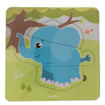 Quebra-Cabeça Baby Elefante Brinquedo Educativo Quebra-Cabeça Baby Elefante Brinquedo Educativo