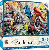 Quebra-Cabeça Backyard Birds - 1000 Peças - Obras-Primas