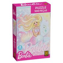 Quebra-Cabeça Barbie Brilhante 100 Peças Grow - 04587 Quebra-Cabeça Barbie Brilhante 100 Peças Grow - 04587