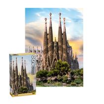 Quebra Cabeça Basílica da Sagrada Família 500 Peças Grow