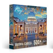 Quebra-Cabeça Basílica de São Pedro 500 PÇS Toyster