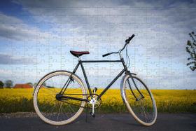 Quebra Cabeça Bicicleta Minha Vida 300 Peças Art Bike Toalha
