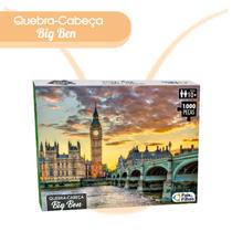 Quebra-Cabeça Big Ben 1000 Peças Londres Pai e Filhos Puzzle