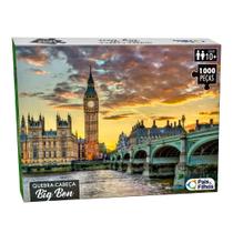 Quebra Cabeça Big Ben Inglaterra 1000 Peças Pais e filhos