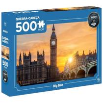 Quebra Cabeça Big Ben Londres Reino Unido Inglaterra 500 Pçs