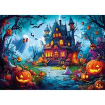 Quebra-cabeça Blueforest Halloween Haunted House 1000 peças Quebra-cabeça Blueforest Halloween Haunted House 1000 peças