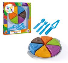 Quebra Cabeça Bolo Ludi Club Usual Brinquedos Com Acessórios