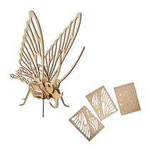 Quebra cabeça Borboleta 3D Brinquedos Educativos 7 anos MDF Puzi Puzzle Desafio Raciocínio Lógico Quebra cabeça Borboleta 3D Brinquedos Educativos 7 anos MDF Puzi Puzzle Desafio Raciocínio Lógico