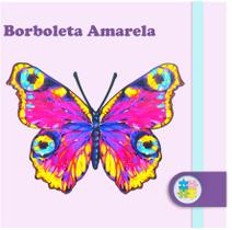 Quebra-cabeça Borboleta Amarela Quebra-cabeça Borboleta Amarela