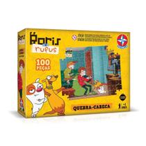 Quebra-Cabeça Boris e Rufus 100 peças - Estrela Quebra-Cabeça Boris e Rufus 100 peças - Estrela
