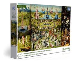 Quebra cabeça bosch jardim das delícias terrenas 2000 peças toyster