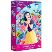 Quebra Cabeça Branca De Neve 100 Peças Metalizado Toyster