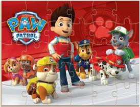 Quebra Cabeça Brinquedo Montar Patrulha Canina 30 Peças